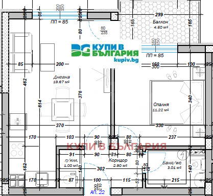 Продава 2-СТАЕН, гр. Варна, Изгрев, снимка 10 - Апартаменти - 53243239