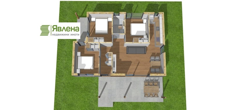 Продава КЪЩА, гр. София, с. Железница, снимка 2 - Къщи - 52572081