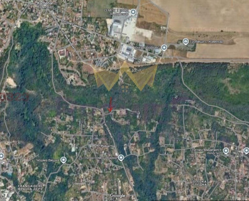 Til salg  Grund Varna , m-t Franga Dere , 1222 kvm | 21268246 - billede [2]