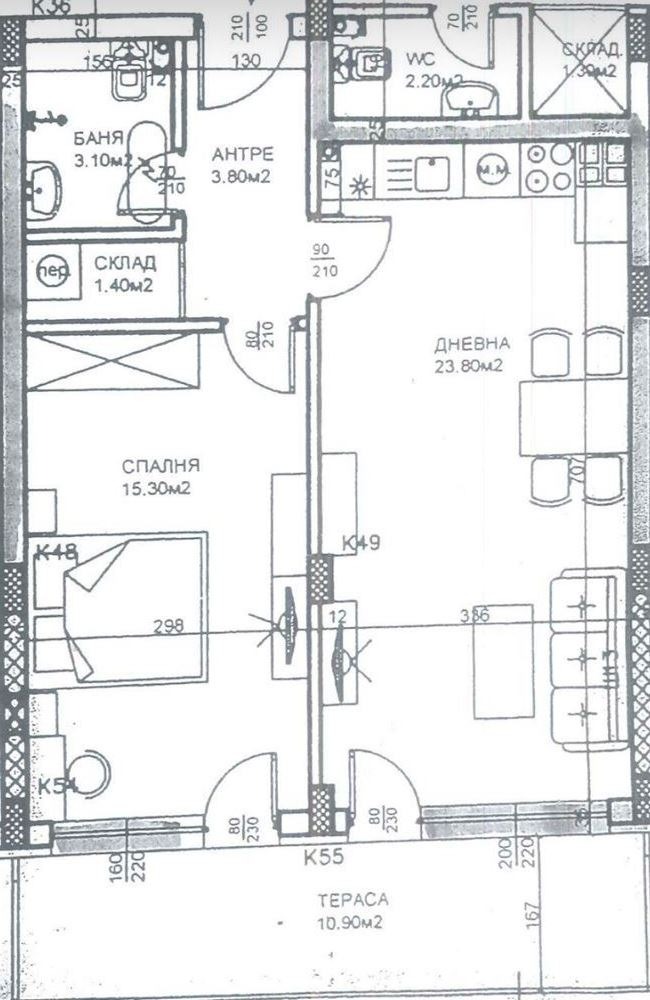 Satılık  1 yatak odası Plovdiv , Karşiyaka , 80 metrekare | 83459395 - görüntü [14]