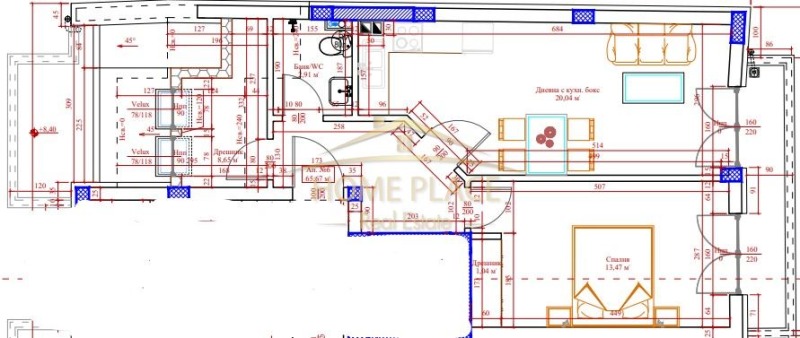 Na prodej  1 ložnice Varna , Pogrebi , 76 m2 | 17216937