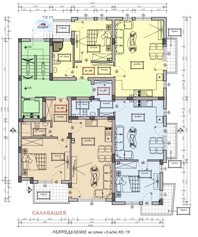 Продается  1 спальня Пазарджик , Ставропол , 73 кв.м | 10072281 - изображение [2]