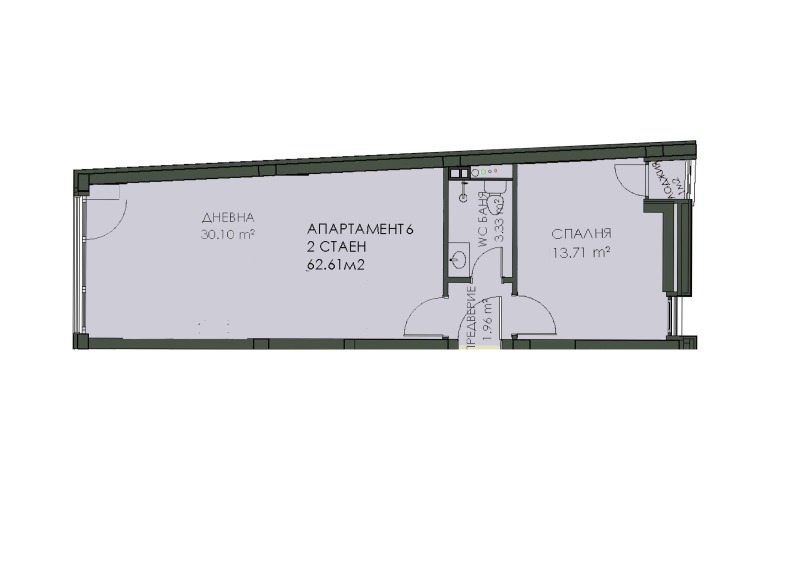 Продава 2-СТАЕН, гр. София, Драгалевци, снимка 1 - Aпартаменти - 49460577