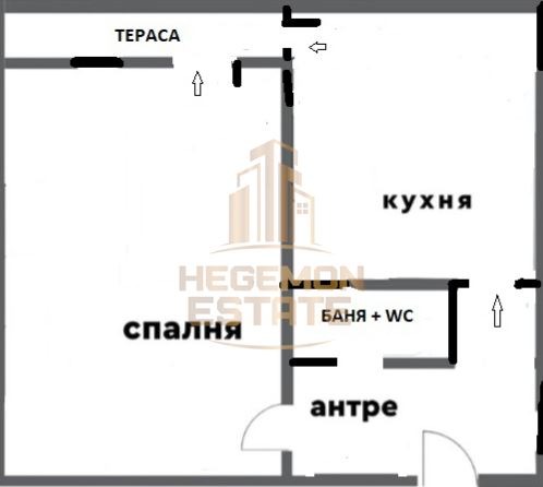 Продава 2-СТАЕН, гр. Варна, Трошево