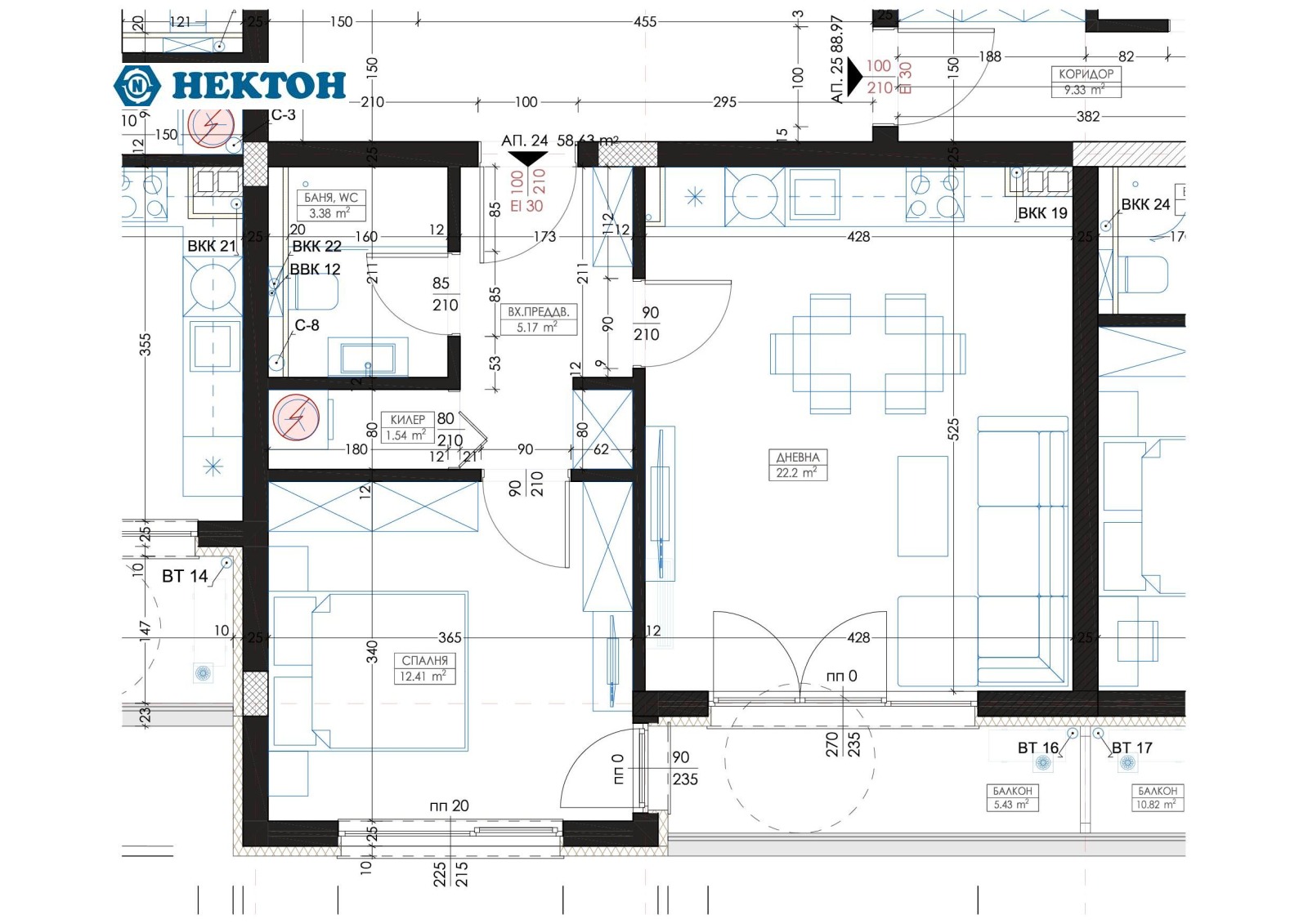 Продава 2-СТАЕН, гр. Варна, Владислав Варненчик 1, снимка 4 - Апартаменти - 53804962