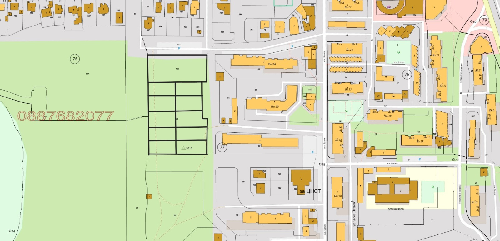 Продава ПАРЦЕЛ, гр. Балчик, област Добрич, снимка 3 - Парцели - 53765059