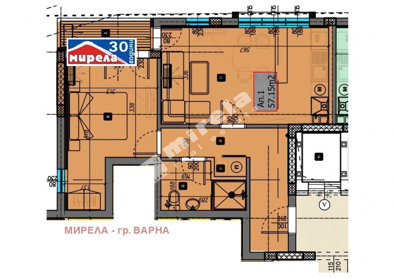 Продава 2-СТАЕН, гр. Варна, Виница, снимка 1 - Aпартаменти - 48994937