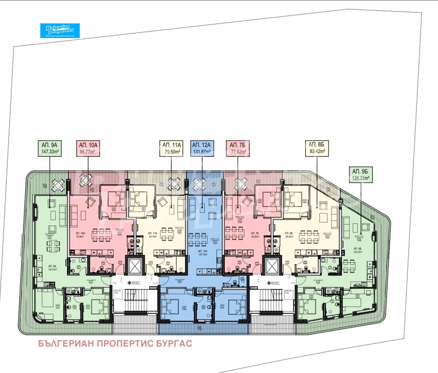 Продава 2-СТАЕН, гр. Бургас, Крайморие, снимка 8 - Апартаменти - 54780275