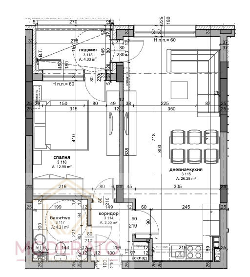 Продава 2-СТАЕН, гр. Бургас, област Бургас, снимка 4 - Апартаменти - 54118712