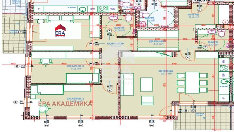 Продава  4-стаен град София , Витоша , 157 кв.м | 45417532 - изображение [2]