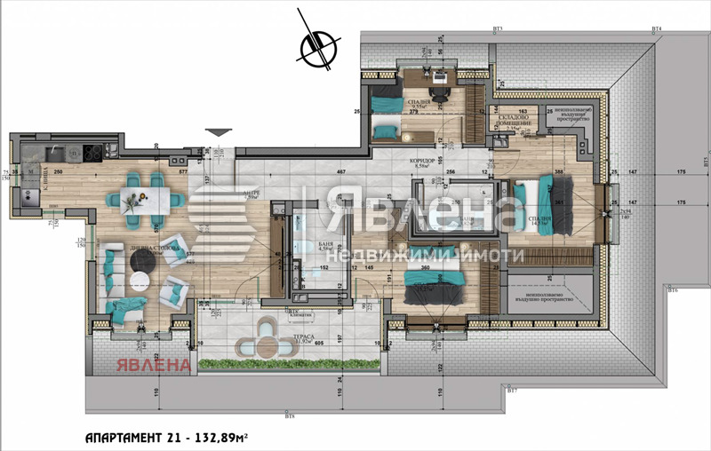 Продава 4-СТАЕН, гр. София, Витоша, снимка 2 - Апартаменти - 53158669