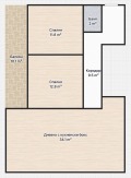 Продава 3-СТАЕН, гр. София, Изток, снимка 1