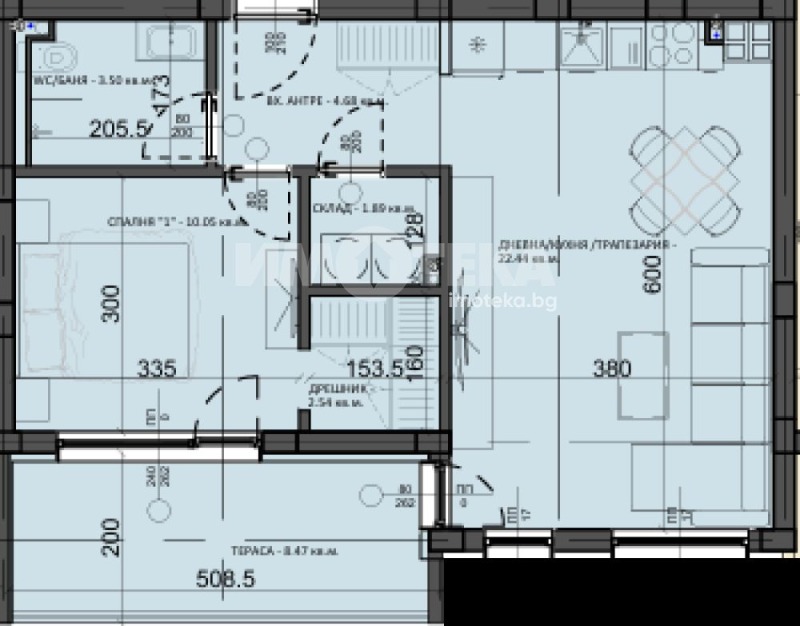 Продава 2-СТАЕН, гр. Варна, м-т Ален мак, снимка 4 - Апартаменти - 52464408