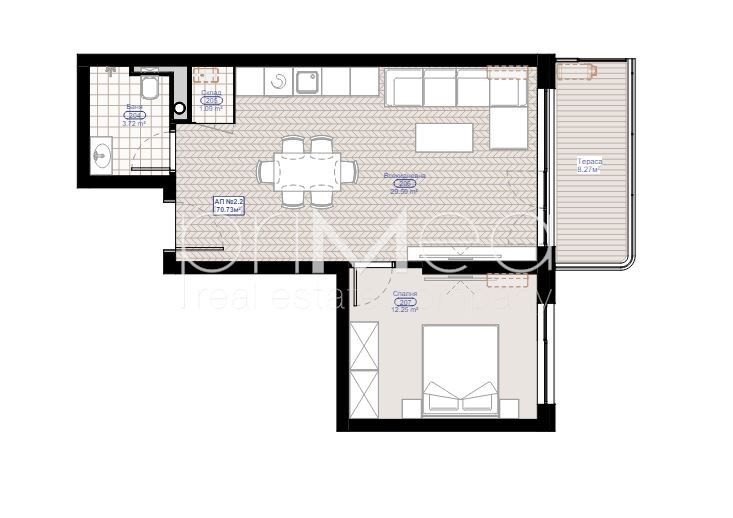 À vendre  1 chambre région Bourgas , Tchernomorets , 70 m² | 87538532 - image [2]