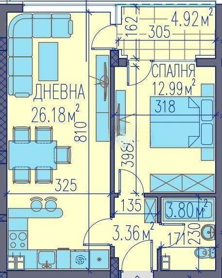 Продава 2-СТАЕН, гр. Пловдив, Каменица 2, снимка 3 - Апартаменти - 54216452