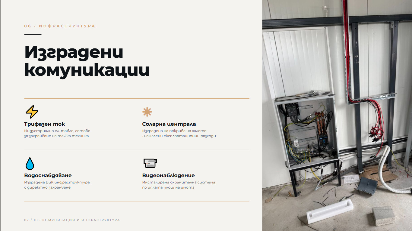 Продава ПРОМ. ПОМЕЩЕНИЕ, гр. Божурище, област София област, снимка 3 - Производствени сгради - 55810154