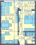 Продава  2-стаен град Пловдив , Каменица 2 , 73 кв.м | 22208044 - изображение [4]
