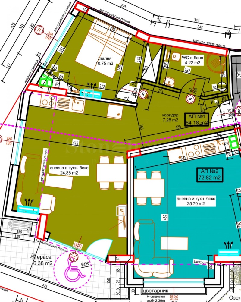 Продава 2-СТАЕН, гр. Пловдив, Център, снимка 3 - Апартаменти - 53130229