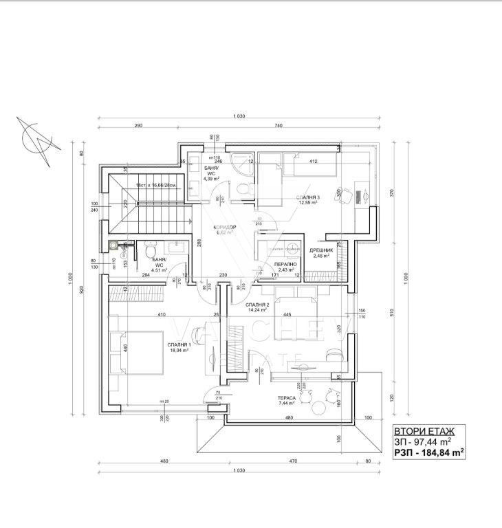 Продава КЪЩА, гр. Варна, Виница, снимка 8 - Къщи - 47792322