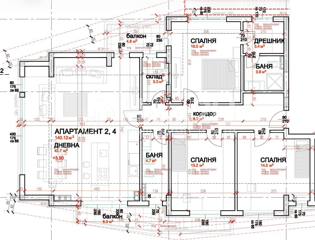 Продава 4-СТАЕН, гр. София, с. Панчарево, снимка 17 - Апартаменти - 54022529