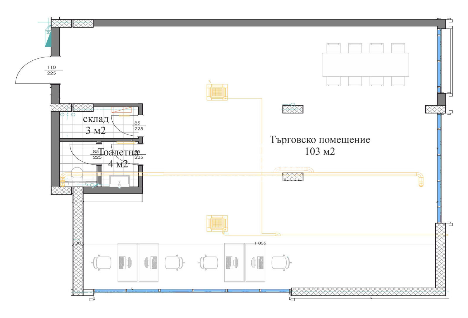 Продава ОФИС, гр. Пловдив, Кършияка, снимка 2 - Офиси - 56013515