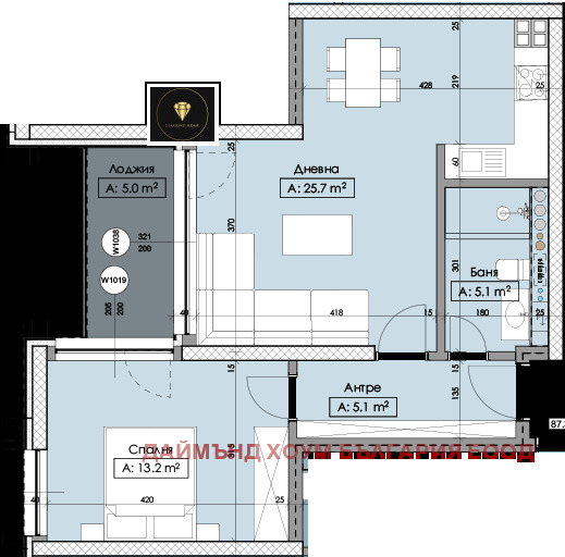 À venda  1 quarto Plovdiv , Karchiiaka , 77 m² | 43549127 - imagem [2]