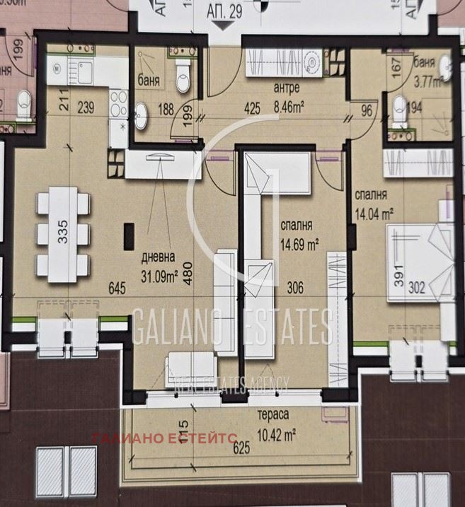 Продава 3-СТАЕН, гр. София, Бъкстон, снимка 4 - Апартаменти - 53119247