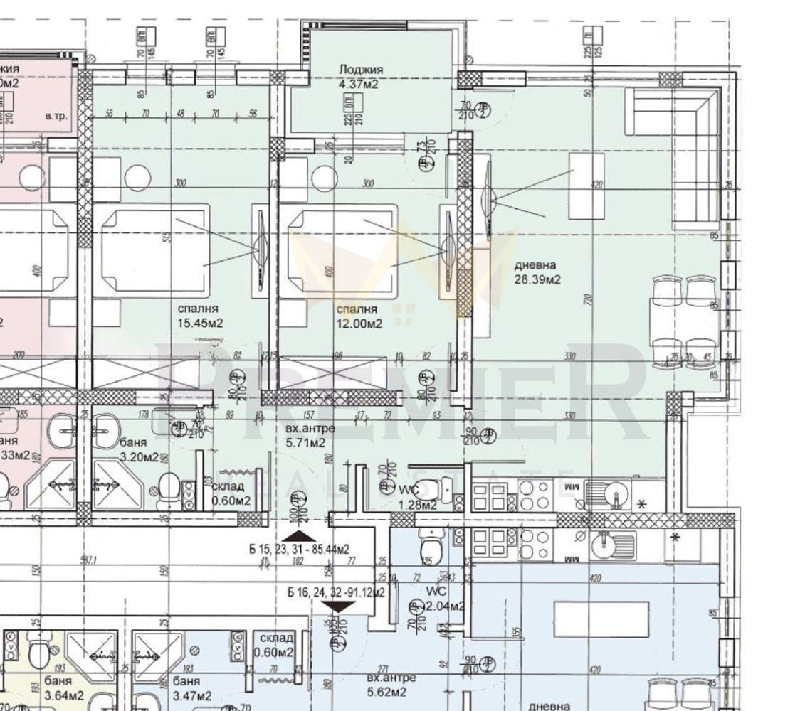 Продава 3-СТАЕН, гр. Пловдив, Западен, снимка 14 - Апартаменти - 54462957