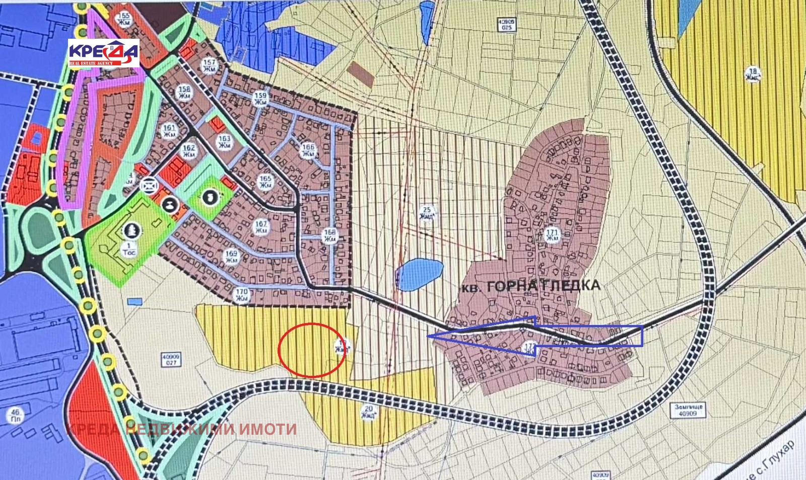 Продава ПАРЦЕЛ, гр. Кърджали, Гледка, снимка 2 - Парцели - 52223195