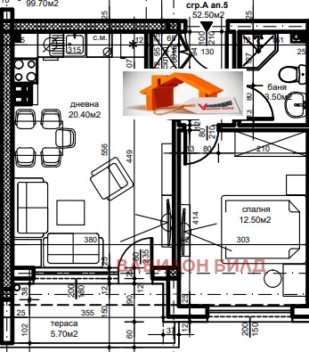 Продава 2-СТАЕН, гр. Пловдив, Беломорски, снимка 5 - Aпартаменти - 48693976