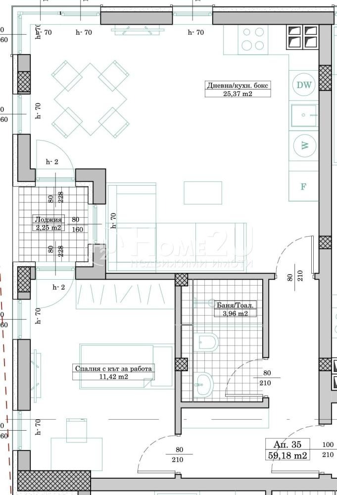 Продава 2-СТАЕН, гр. Варна, Кайсиева градина, снимка 6 - Апартаменти - 53903558