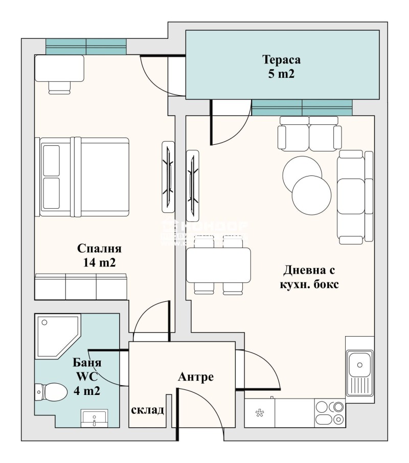 Продава 2-СТАЕН, гр. Пловдив, Въстанически, снимка 8 - Aпартаменти - 48122355