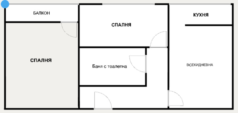 Na sprzedaż  2 sypialnie Sofia , Ljulin 1 , 67 mkw | 31149916 - obraz [9]