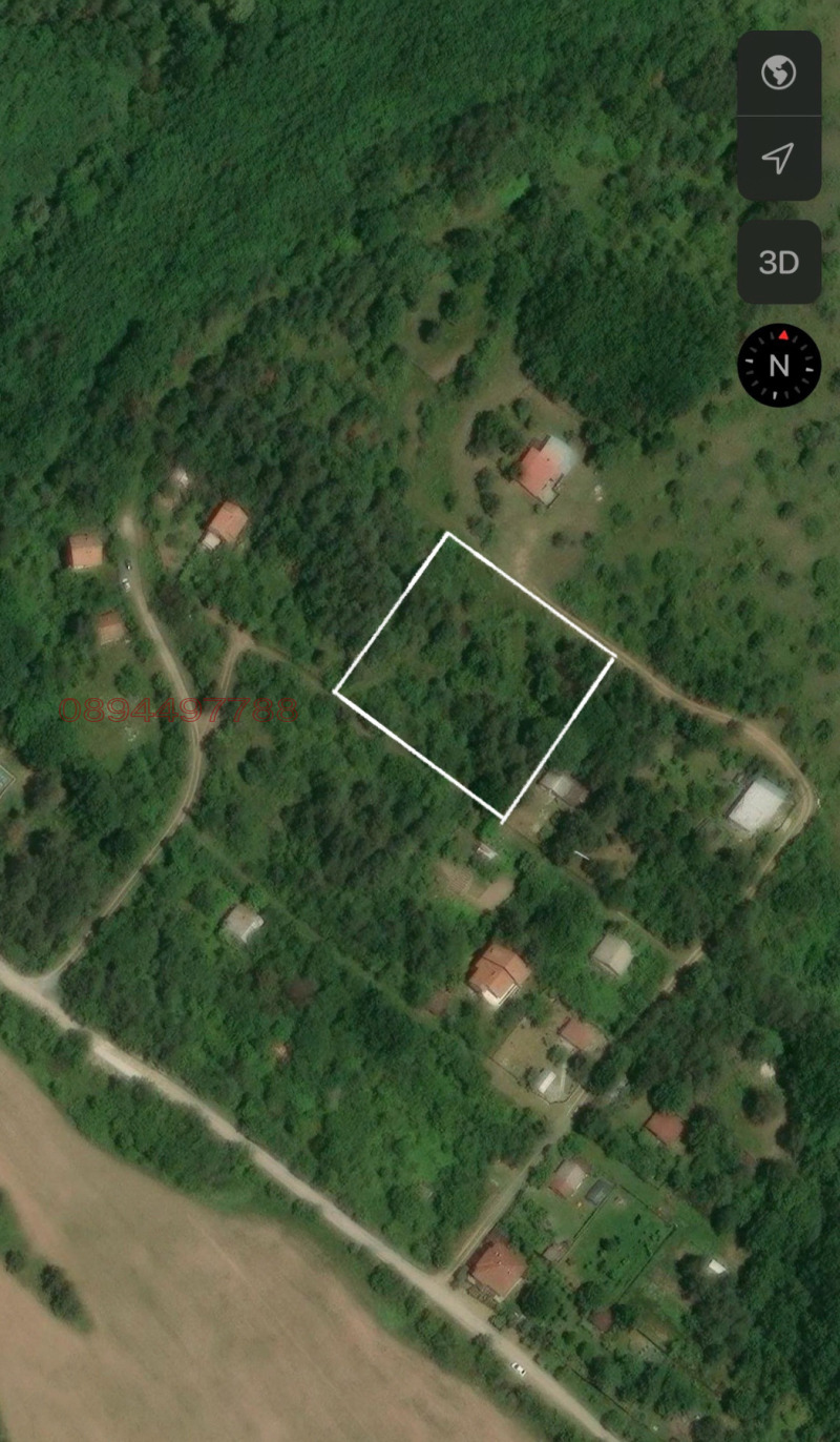 Продава ПАРЦЕЛ, с. Крушовица, област София област, снимка 3 - Парцели - 52588064