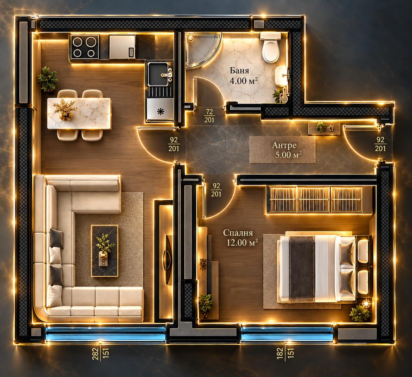 Продава 2-СТАЕН, гр. Пловдив, Тракия, снимка 3 - Апартаменти - 49838018