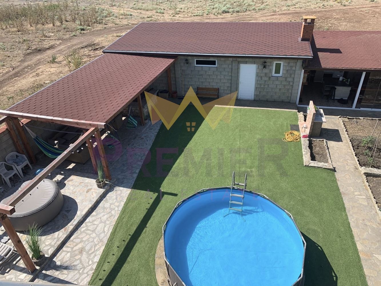 Продава КЪЩА, с. Божурец, област Добрич, снимка 4 - Къщи - 54410429