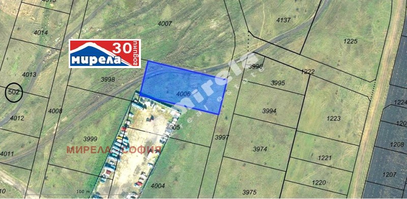 Продава ПАРЦЕЛ в град София, Илиянци - 1989 кв.м / 328 185 € » 641 874.07 лв., МИРЕЛА - СОФИЯ