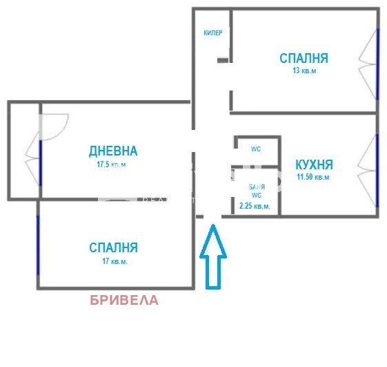 In vendita  2 camere da letto Sofia , Iztok , 80 mq | 17931839 - Immagine [17]