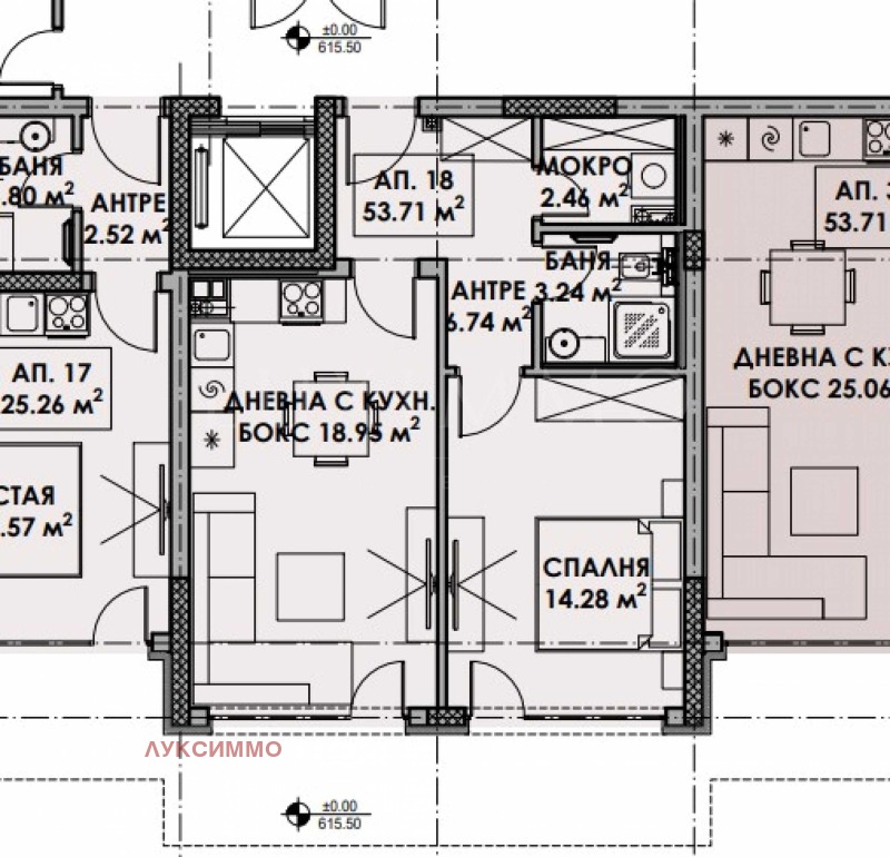 Na prodej  1 ložnice Sofia , Malinova dolina , 63 m2 | 59565771 - obraz [13]