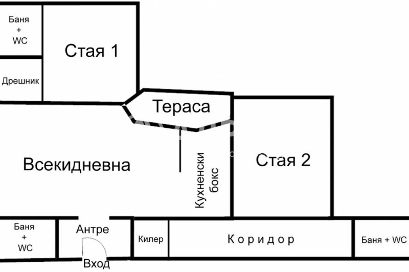 Eladó  2 hálószobás Sofia , Goce Delcsev , 167 négyzetméter | 93437044 - kép [13]