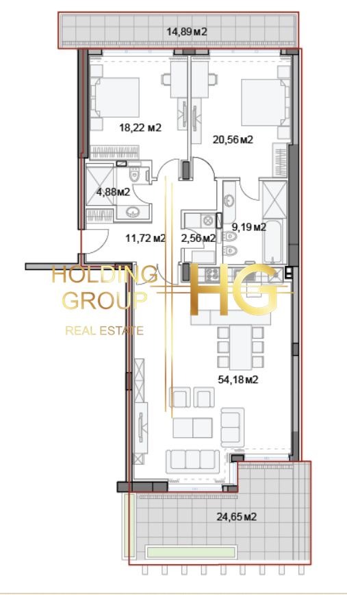 In vendita  2 camere da letto Varna , k.k. Slanchev den , 220 mq | 71966991 - Immagine [9]