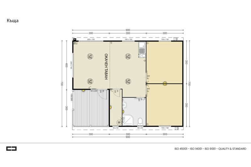 Продава КЪЩА, гр. Белослав, област Варна, снимка 9 - Къщи - 52416205