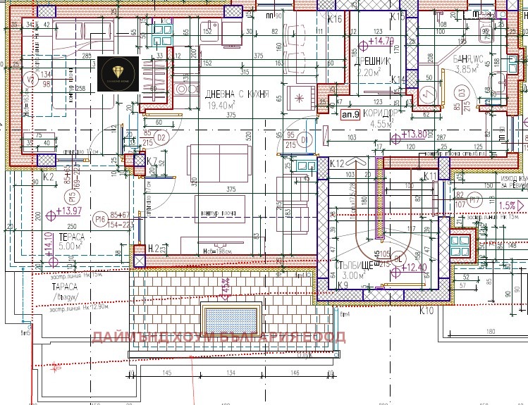 Продава  2-стаен град Пловдив , Център , 86 кв.м | 61622262 - изображение [3]