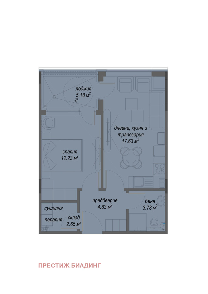 Продава 2-СТАЕН, гр. София, Студентски град, снимка 4 - Апартаменти - 53448789