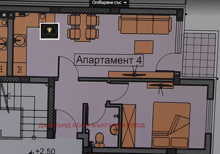 Продава 3-СТАЕН, гр. Пловдив, Христо Смирненски, снимка 2 - Aпартаменти - 47445246