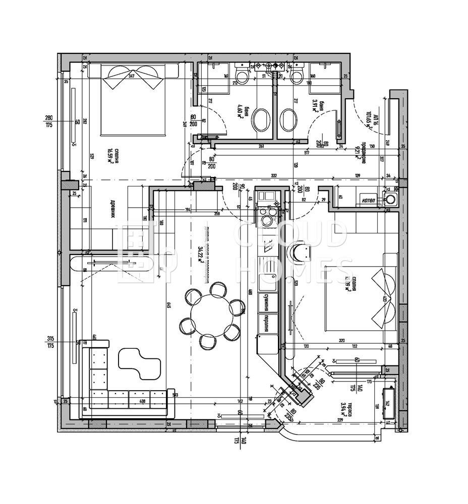 Продава 3-СТАЕН, гр. София, Малинова долина, снимка 2 - Апартаменти - 53004563