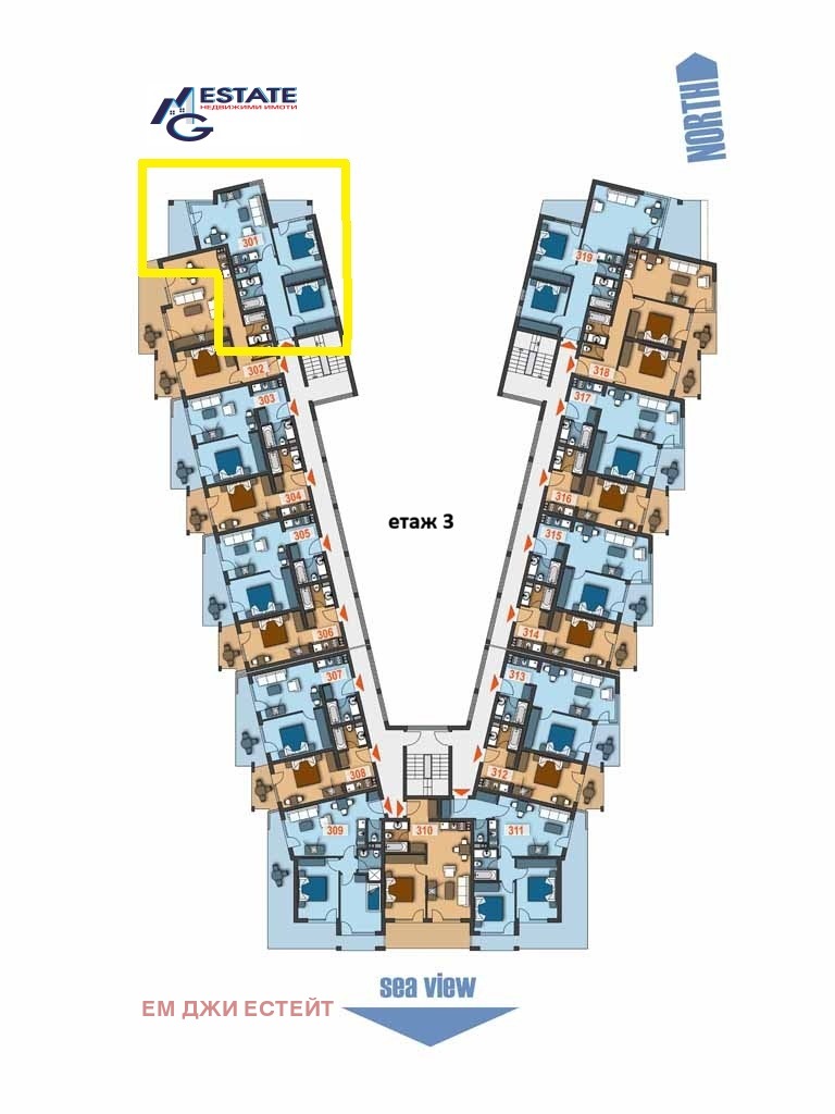 Продава 3-СТАЕН, гр. Свети Влас, област Бургас, снимка 2 - Апартаменти - 53271658