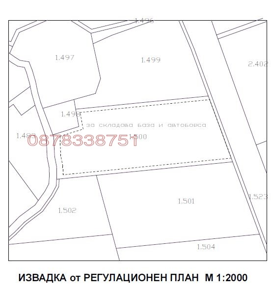 Продава  Парцел област Хасково , гр. Харманли , 7000 кв.м | 61114666