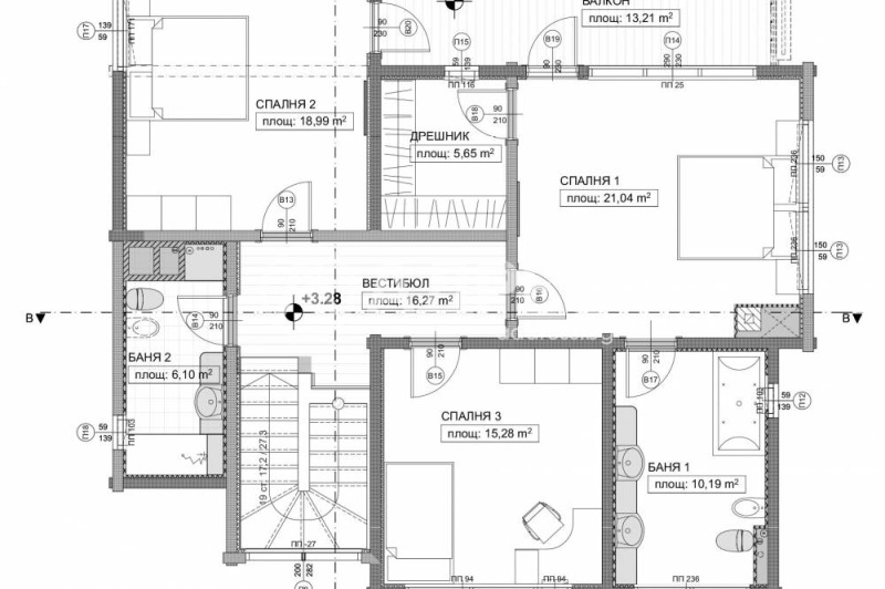 Продава КЪЩА, гр. София, Бояна, снимка 2 - Къщи - 47620400