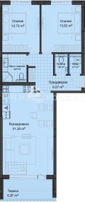 Продава 3-СТАЕН, град Пловдив, Гагарин • 96550 € • 89107040 4